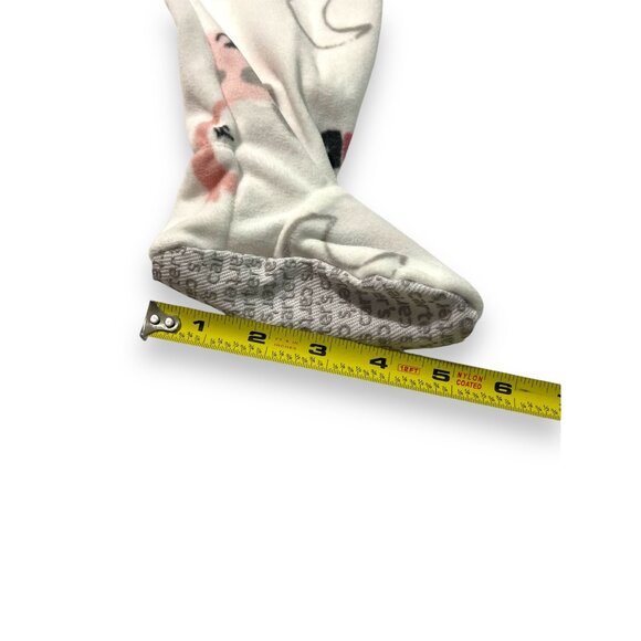 Carter's Baby Girls Long Sleeve One Piece Pajama, 18 Months , White | New - Picture 10 of 11